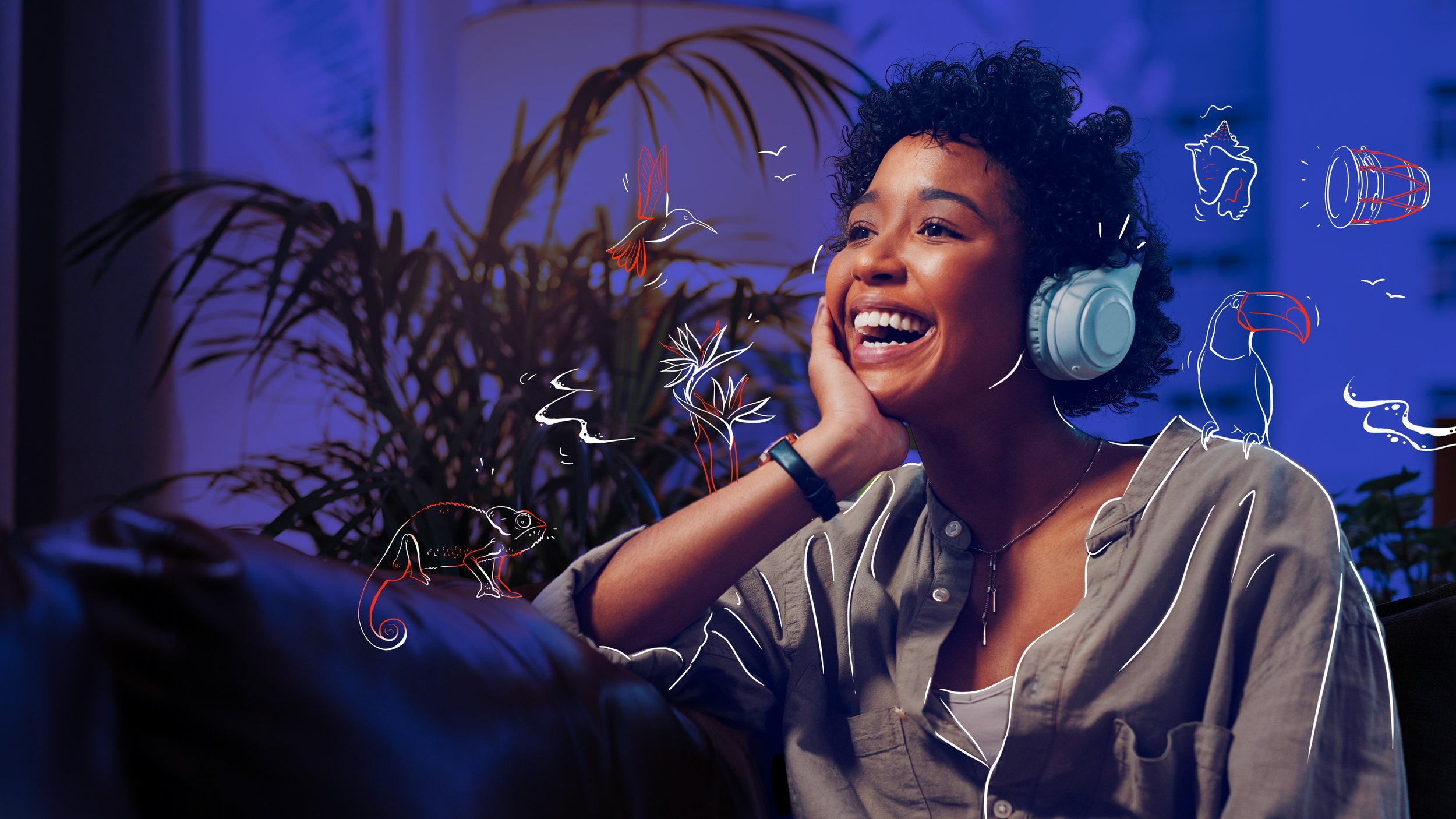 Illustration Tann — contenus audio ultramarins